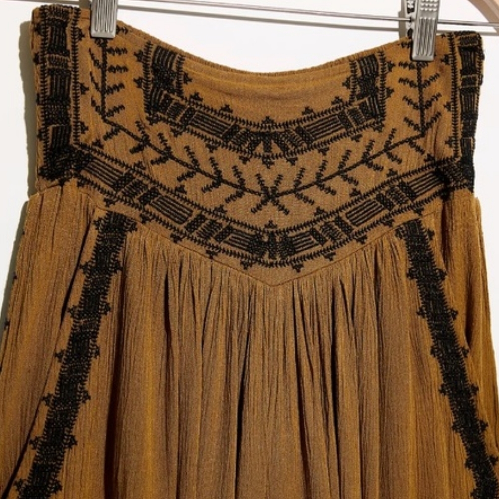 FREE PEOPLE Embroidered Harem Pants 🐘